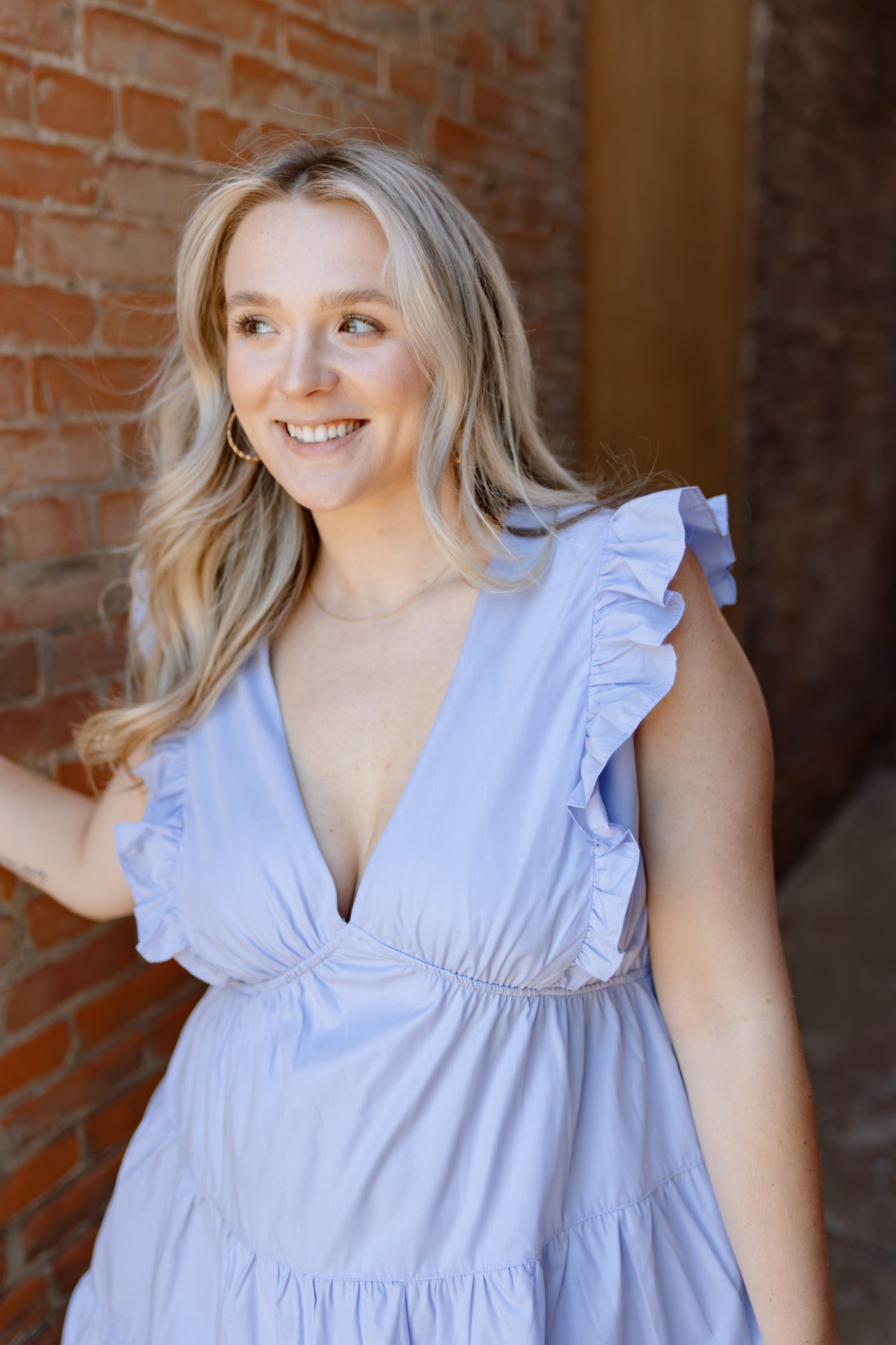Say You Will Ruffle Tiered Dress