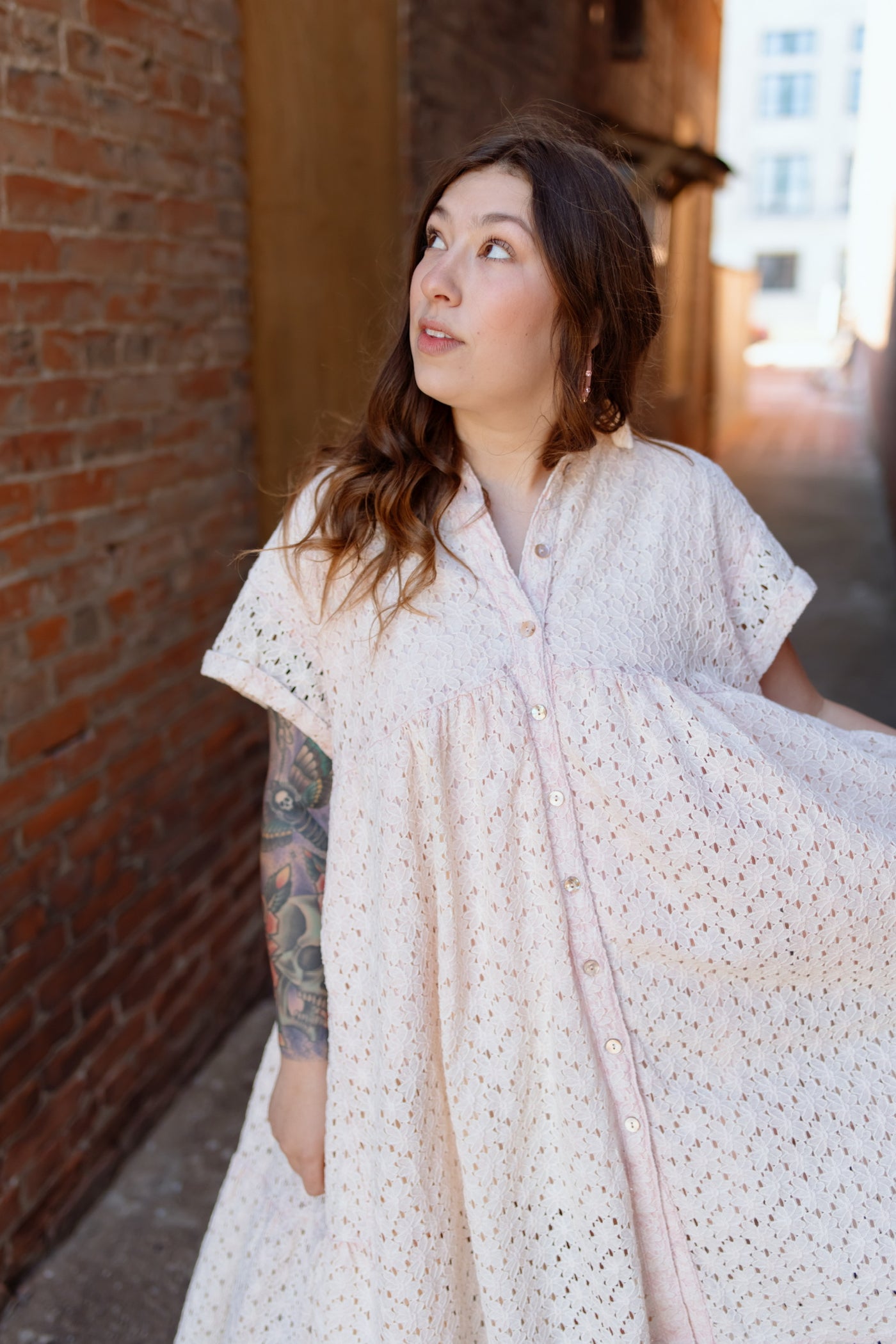 Blossoming Dreams Eyelet Dress