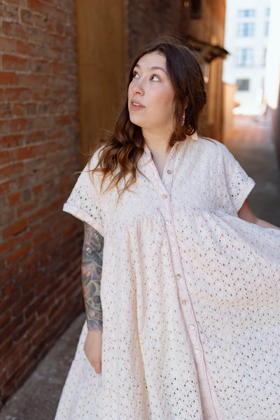 Blossoming Dreams Eyelet Dress
