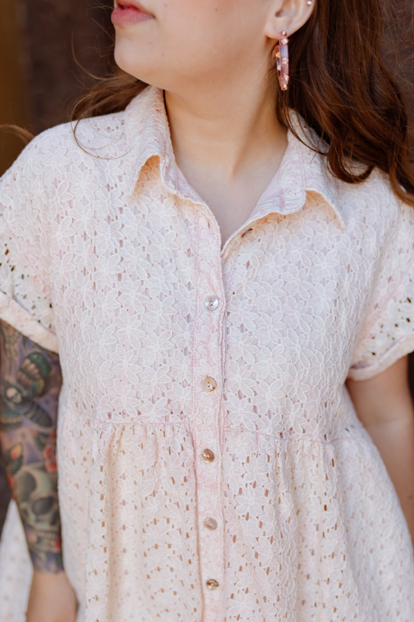 Blossoming Dreams Eyelet Dress