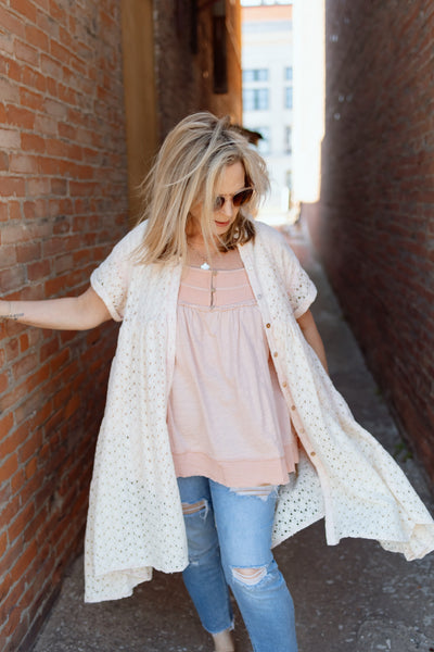 Blossoming Dreams Eyelet Dress
