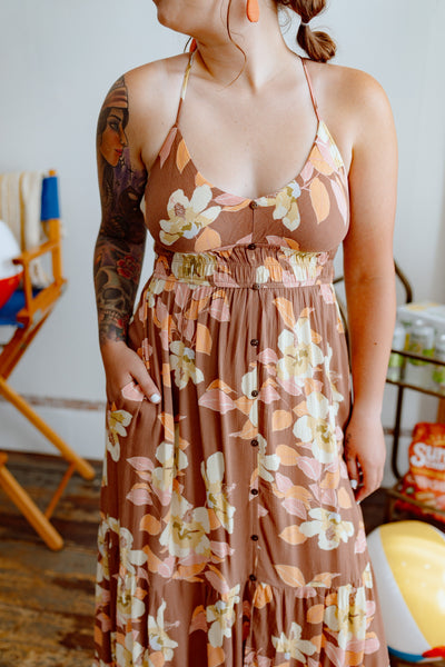 Yet To Come Floral Midi