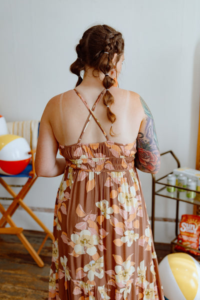 Yet To Come Floral Midi