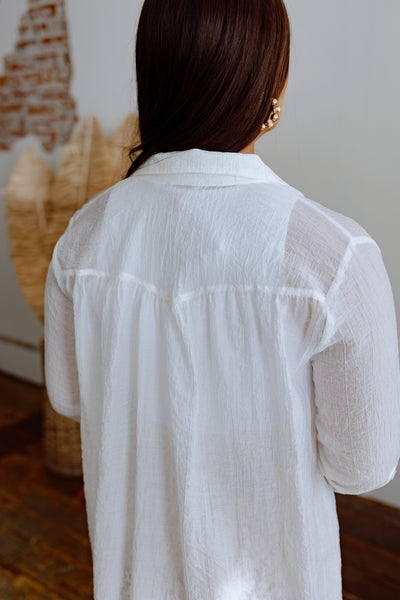 Hard To Resist Button Tunic