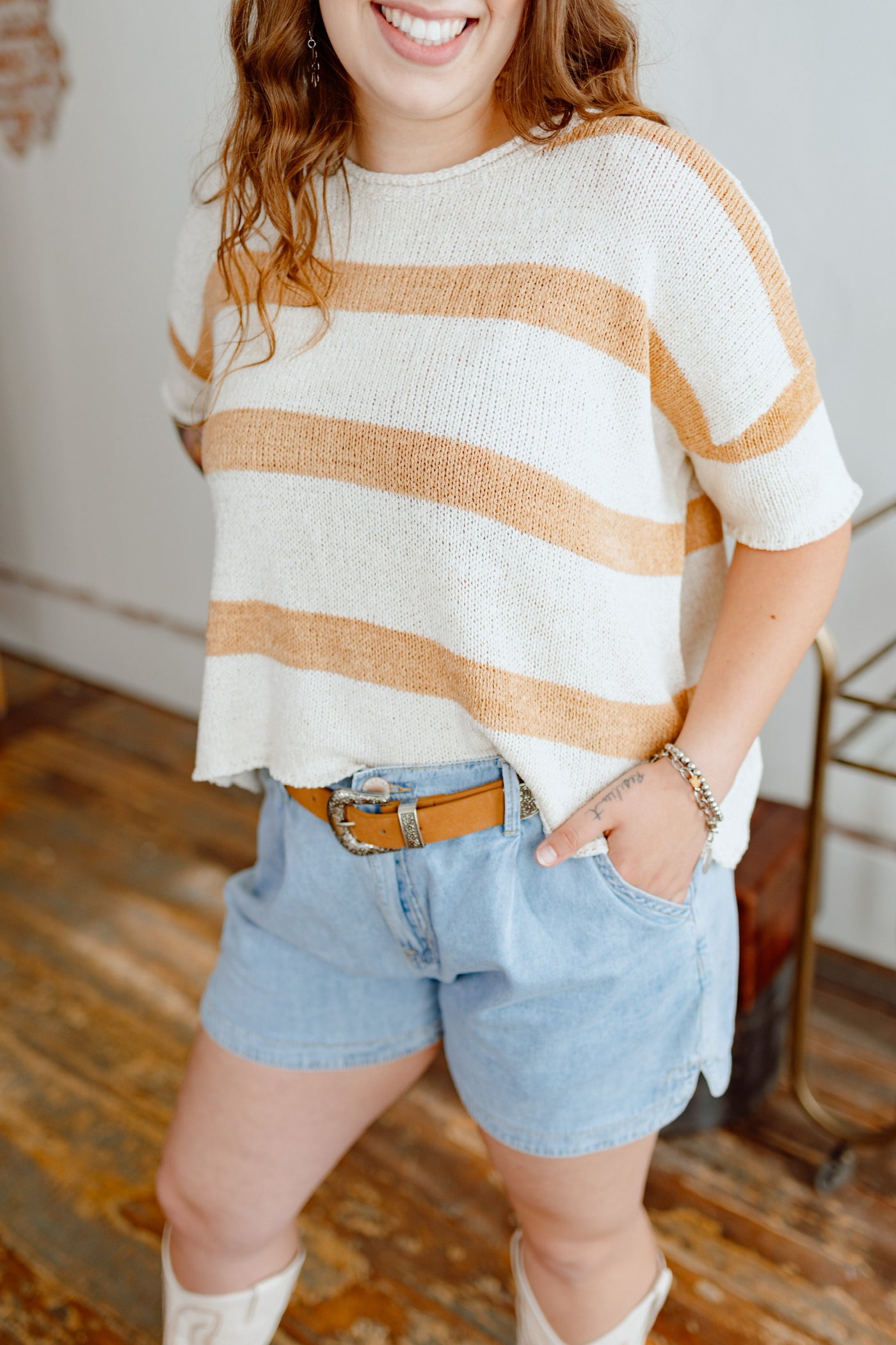 Every Single Time Stripe Sweater