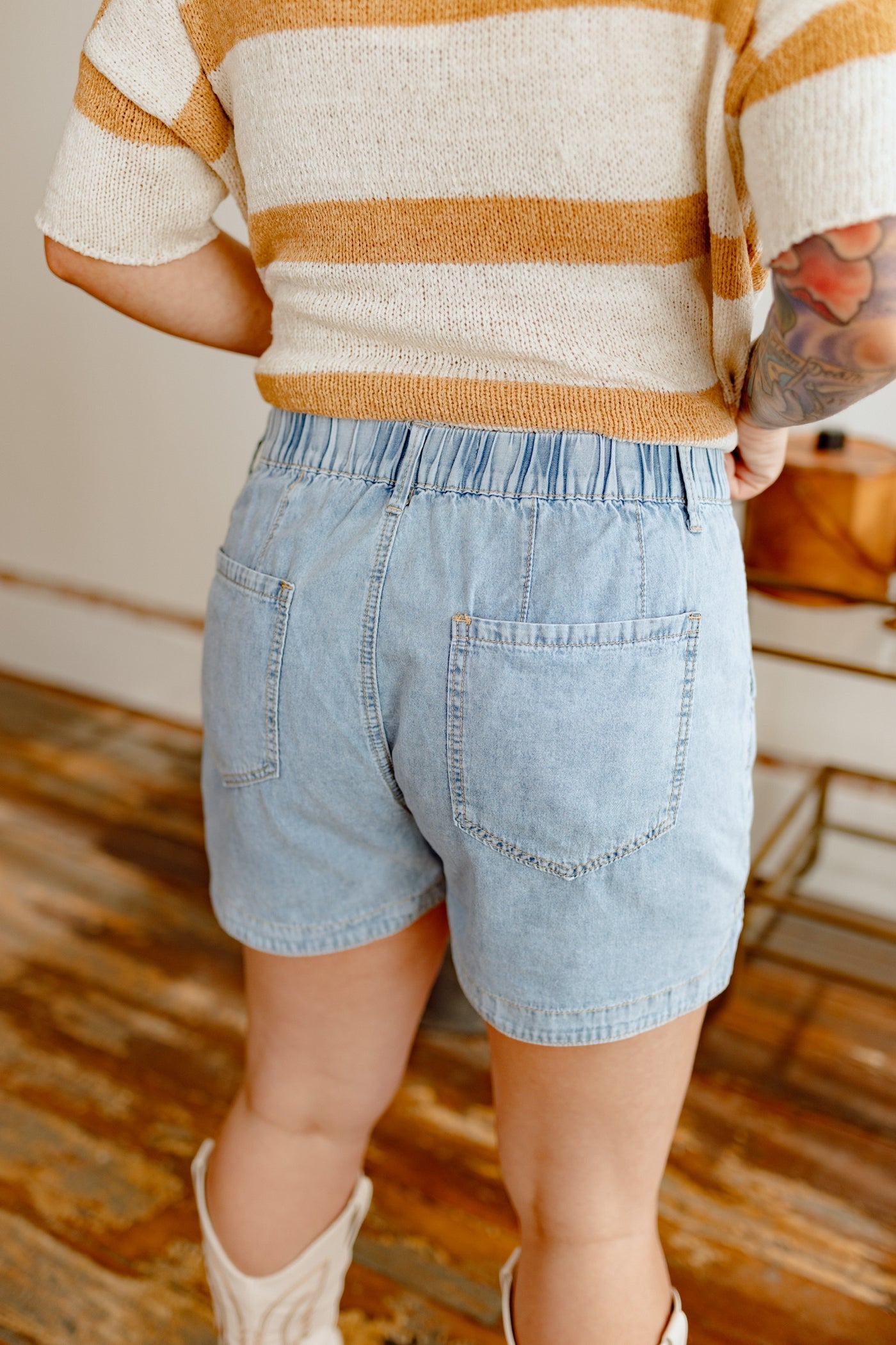 Slow Living Slit Shorts