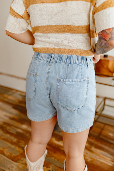 Slow Living Slit Shorts