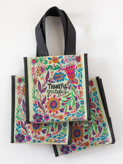 Thankful Grateful Small Happy Bag