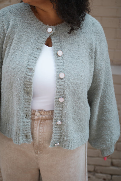 Hazel Textured Knit Cardigan