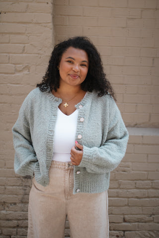 Hazel Textured Knit Cardigan