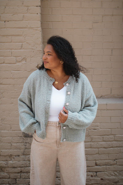 Hazel Textured Knit Cardigan