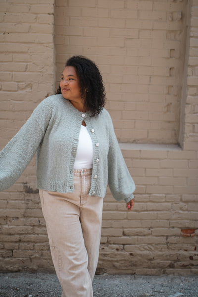 Hazel Textured Knit Cardigan