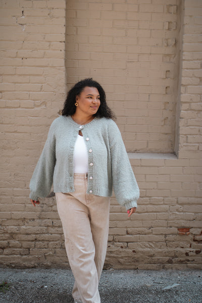 Hazel Textured Knit Cardigan