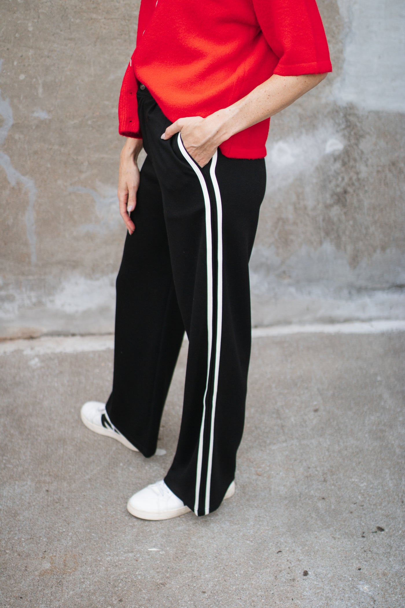 Ruby Piped Trouser Pants
