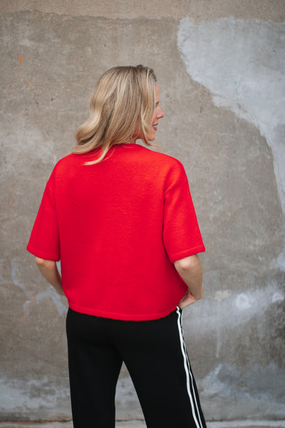Lanie Short Sleeve Button Down Cardigan
