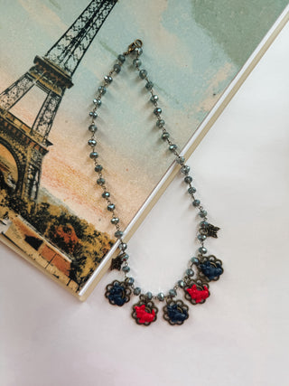 Winnie Vintage Scottie Charm Necklace