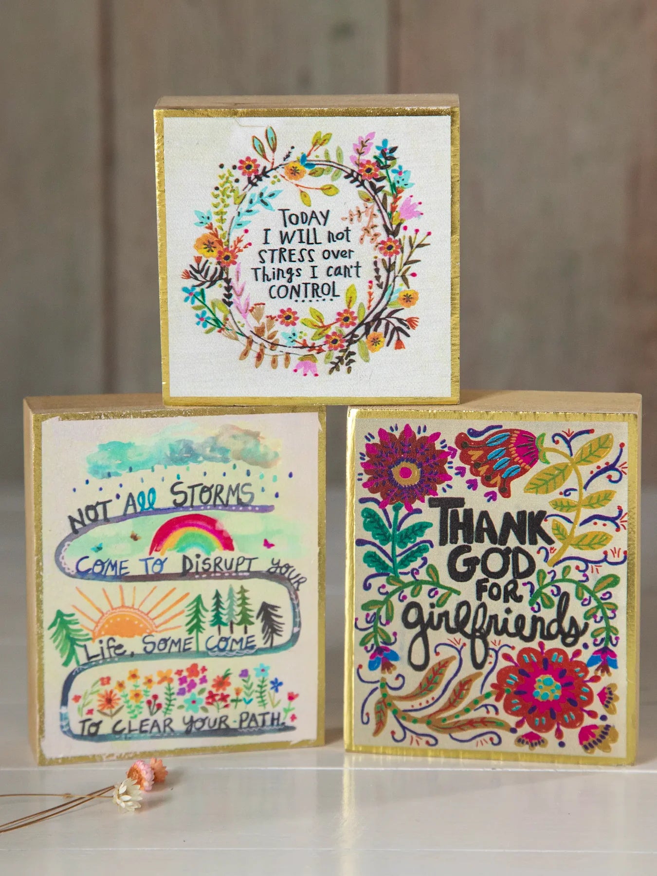 Thank God for Girlfriend Tiny Block Keepsake