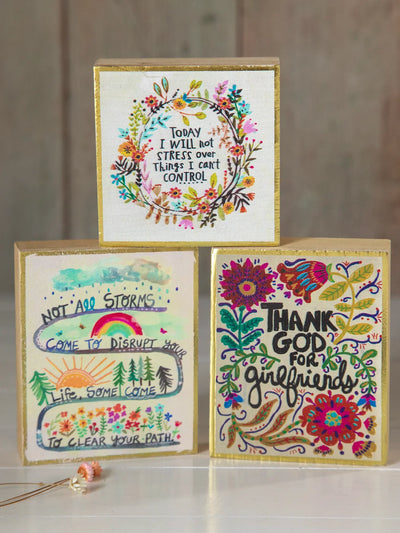 Thank God for Girlfriend Tiny Block Keepsake