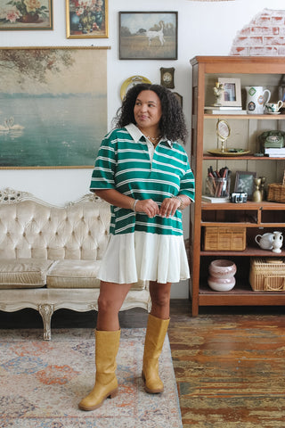 Landry Layered Polo Dress