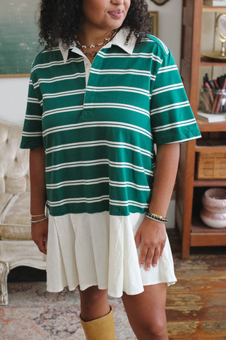 Landry Layered Polo Dress