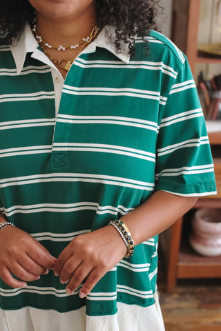 Landry Layered Polo Dress