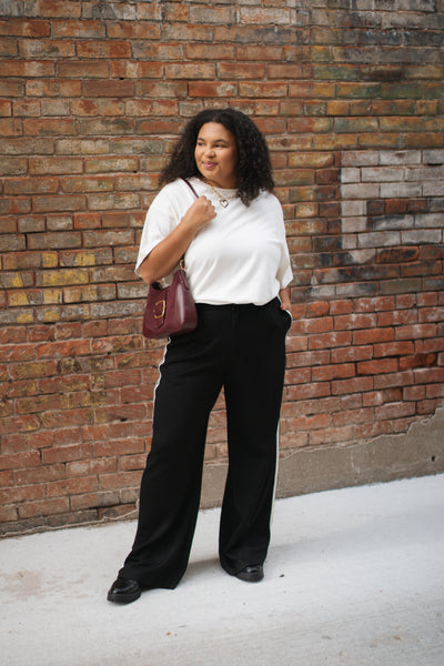 Ruby Piped Trouser Pants