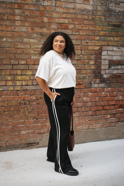 Ruby Piped Trouser Pants