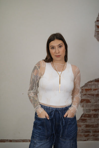 Mariah Lace Long Sleeve