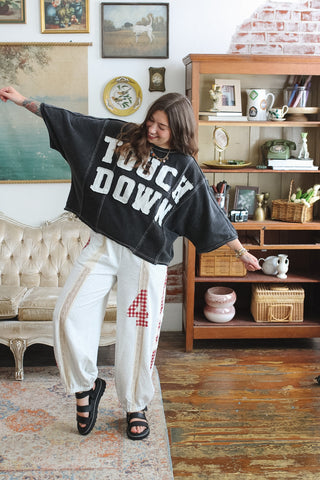 Taryn Touch Down Oversized Tee