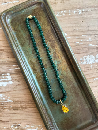 Demi Hand Knotted Magnetic Charm Necklace