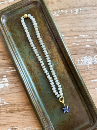 Demi Hand Knotted Magnetic Charm Necklace