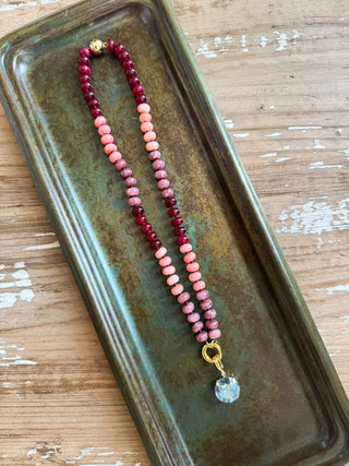 Demi Hand Knotted Magnetic Charm Necklace
