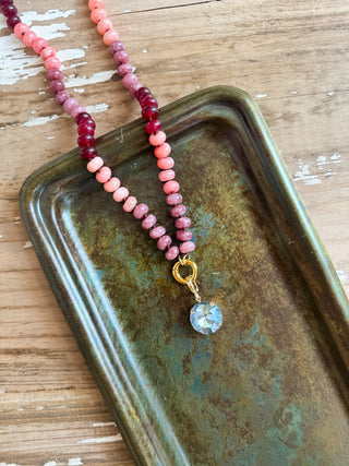 Demi Hand Knotted Magnetic Charm Necklace