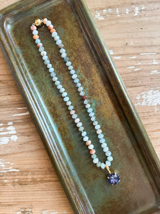 Demi Hand Knotted Magnetic Charm Necklace