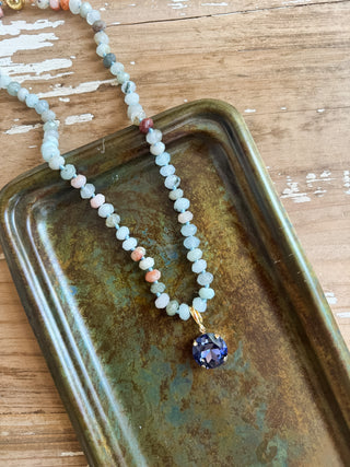 Demi Hand Knotted Magnetic Charm Necklace