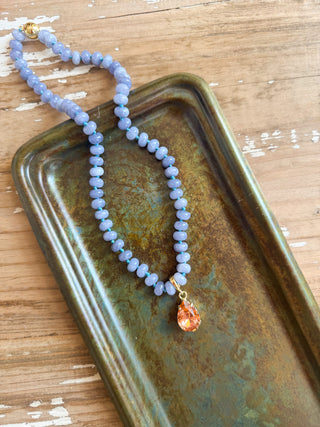 Demi Hand Knotted Magnetic Charm Necklace