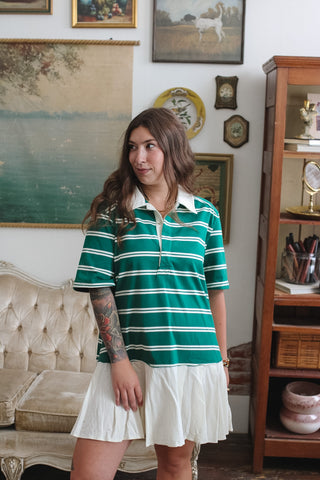 Landry Layered Polo Dress