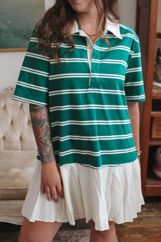 Landry Layered Polo Dress