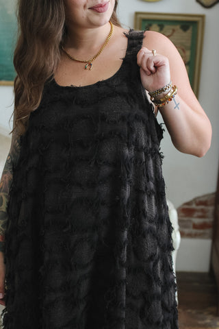 Hattie Fringe Midi Dress