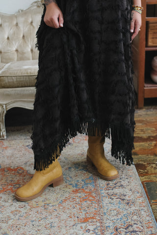 Hattie Fringe Midi Dress