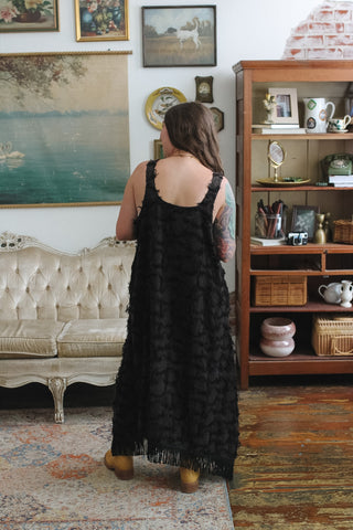 Hattie Fringe Midi Dress