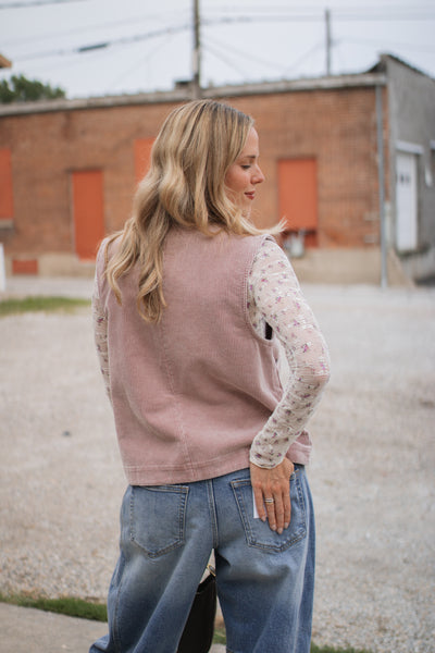 Catherine Floral Lace Fitted Long Sleeve