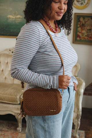 Willow Woven Crossbody Bag