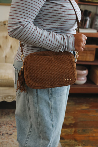 Willow Woven Crossbody Bag