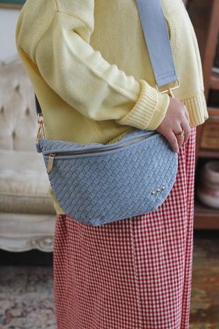 Westlyn Suede Woven Bum Bag