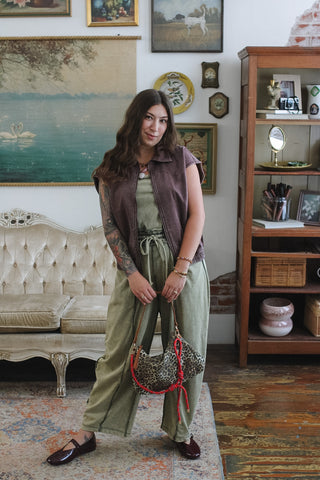 Camden Knit Barrel Jumpsuit