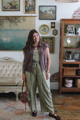 Camden Knit Barrel Jumpsuit