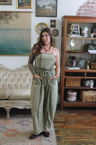 Camden Knit Barrel Jumpsuit