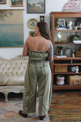 Camden Knit Barrel Jumpsuit