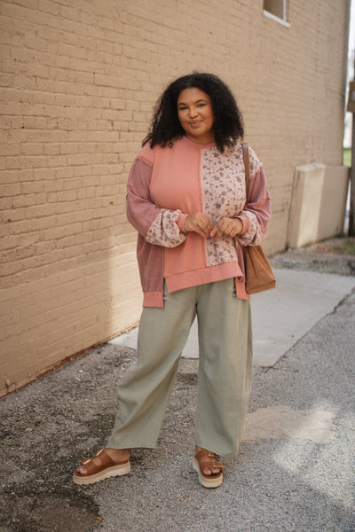 Sadie Vintage Washed Barrel Jeans